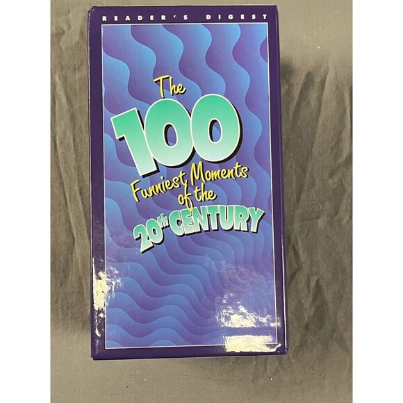 Readers Digest The 100 Funniest Moments Of The 20th Century VHS Box Set New - Picture 3 of 5